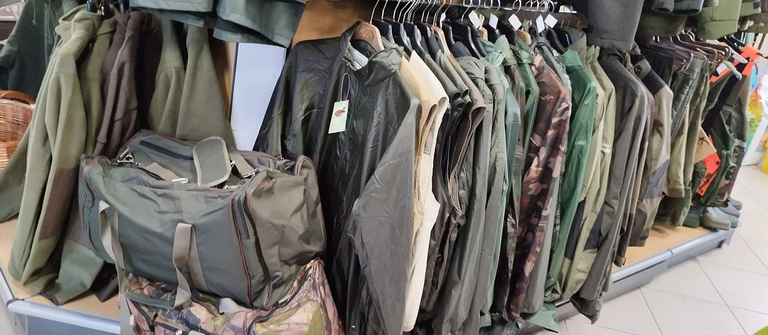 Giacomuzzo caccia e pesca abbigliamento